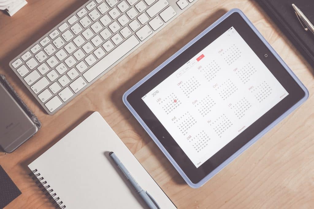 calendrier reservations location