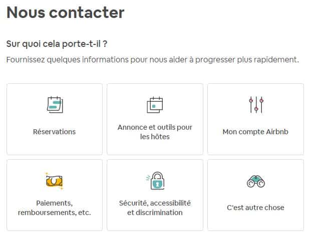 Centre d'aide Airbnb (source: Airbnb)