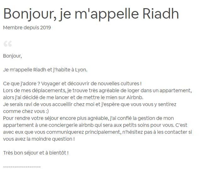 profil Airbnb parfait