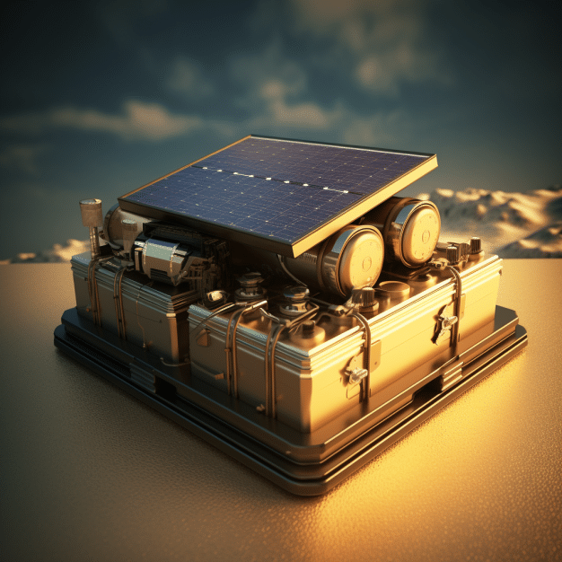 système de stockage solaire