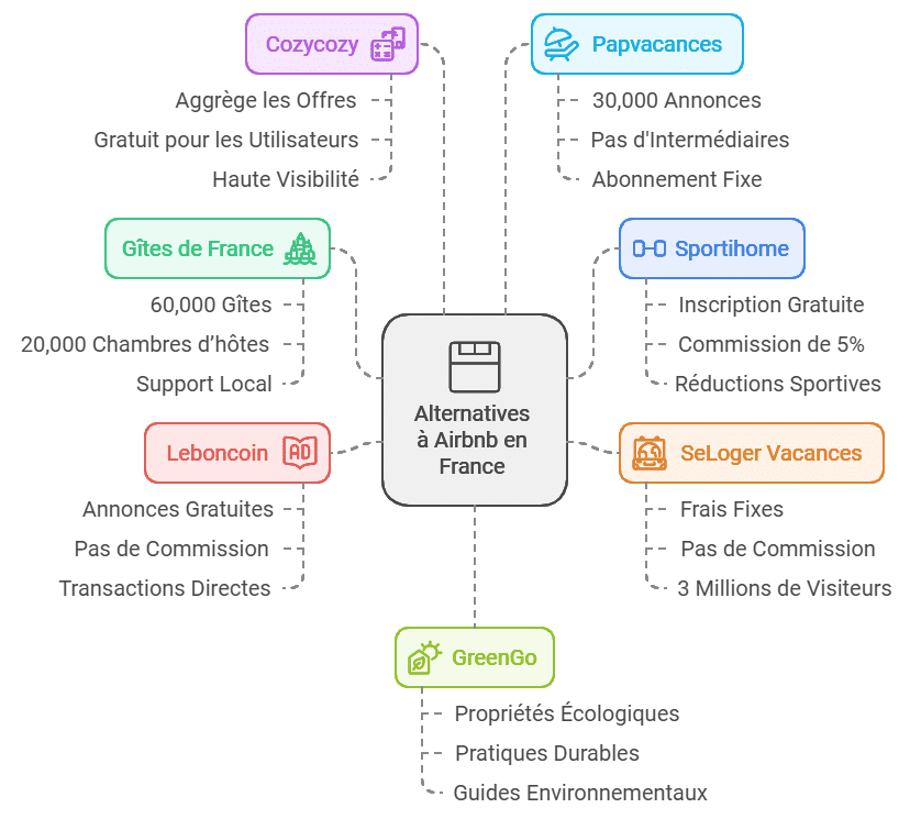 Altérnatives Airbnb