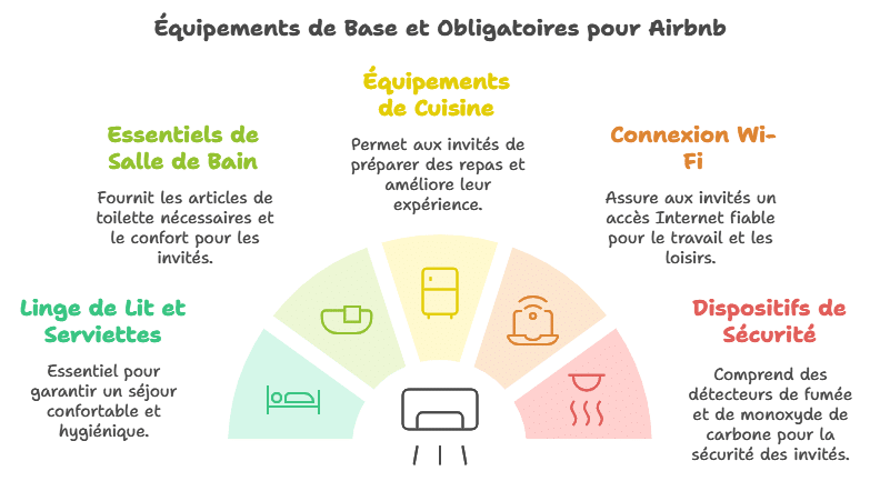 liste équipement airbnb