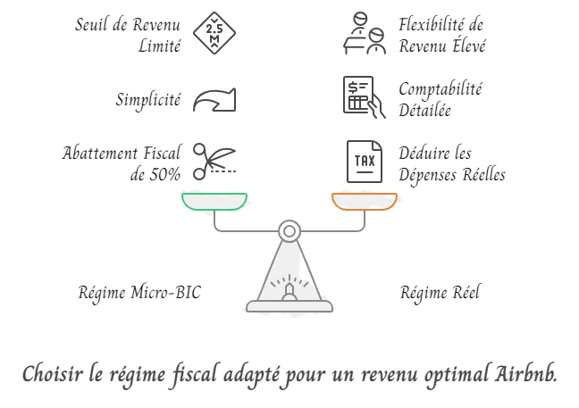 taux d'imposition revenu airbnb