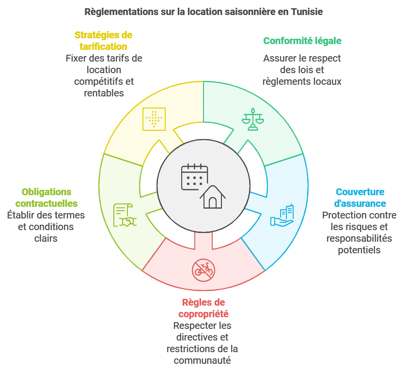 règlementation location saisonnière Tunisie