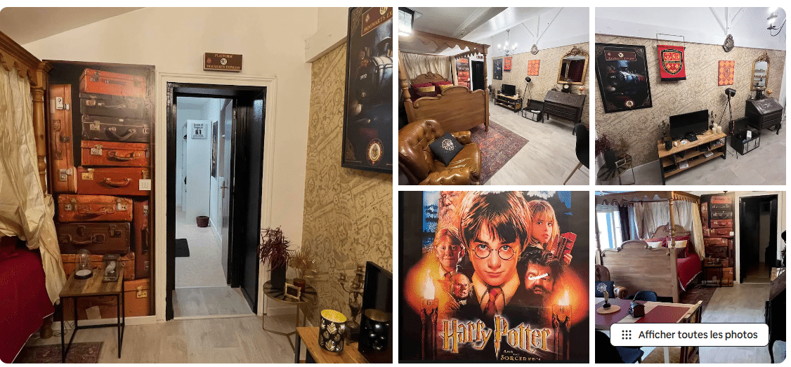 Airbnb Harry Potter 